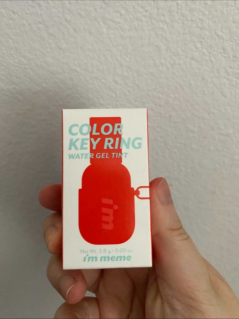 Color Key Ring Water Gel Tint in Red